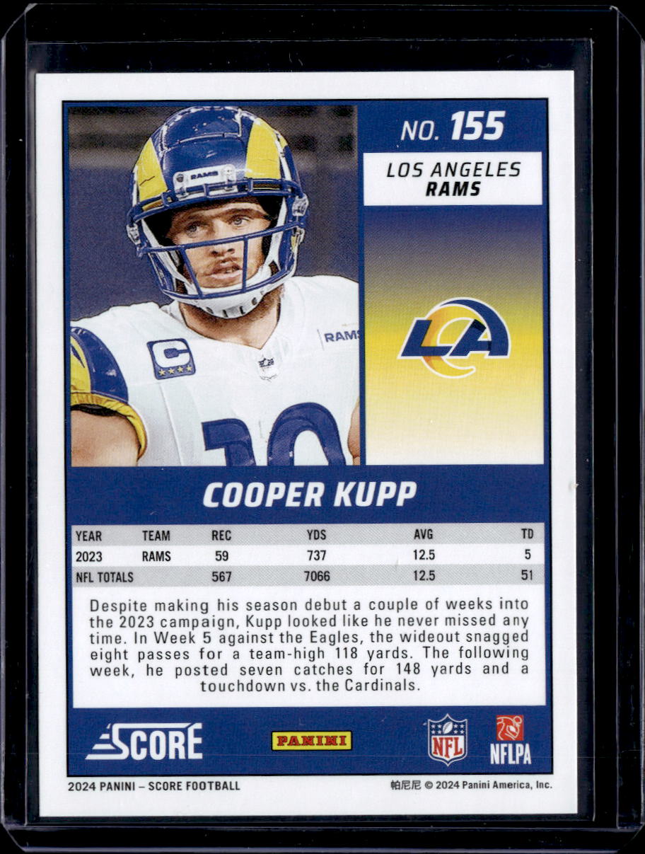 2024 Score #155 Cooper Kupp Green