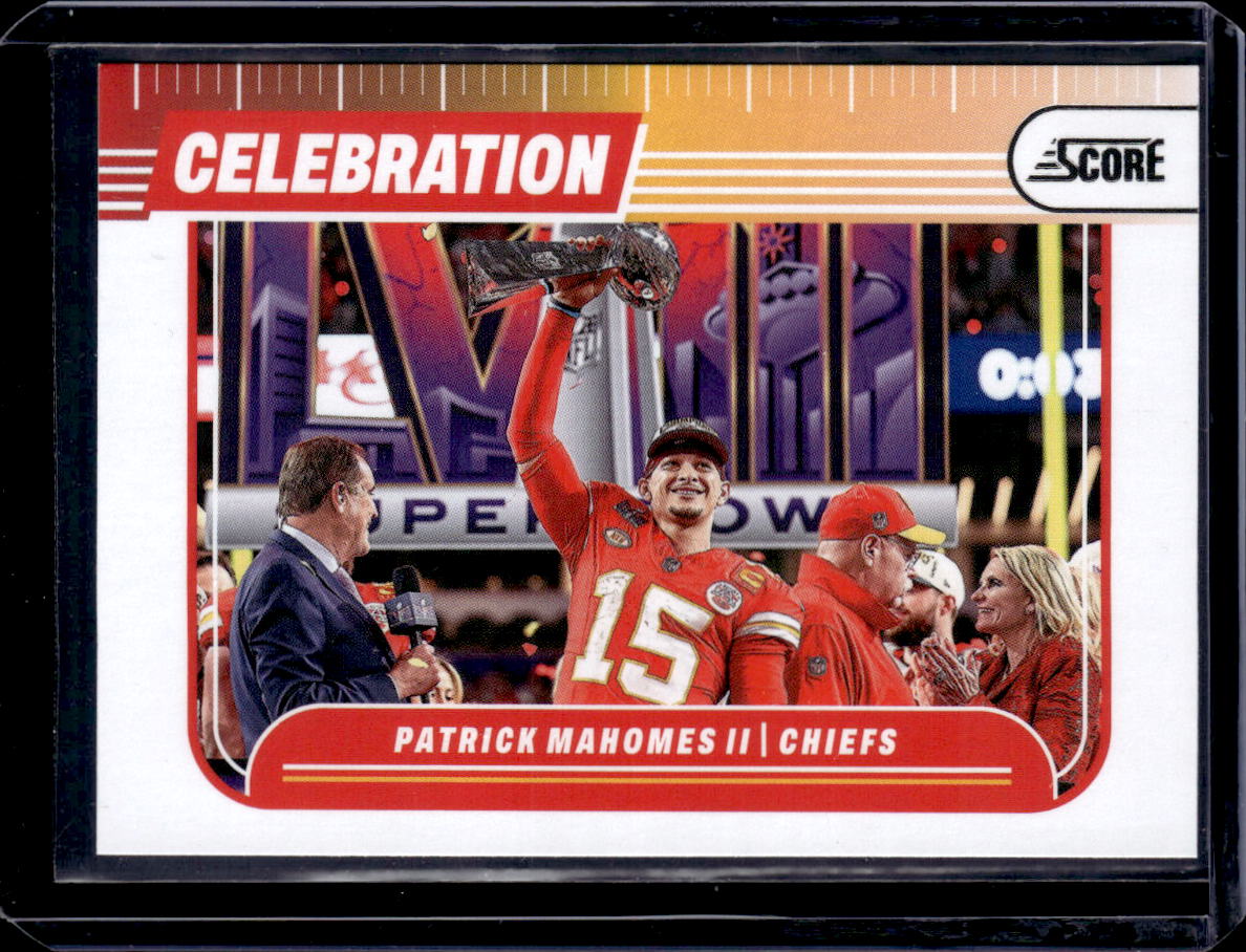 2024 Score #C-PMS Patrick Mahomes II Celebration