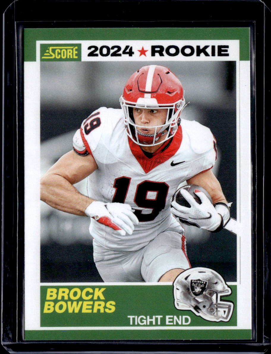 2024 Score #10 Brock Bowers 35th Anniversary Rookies