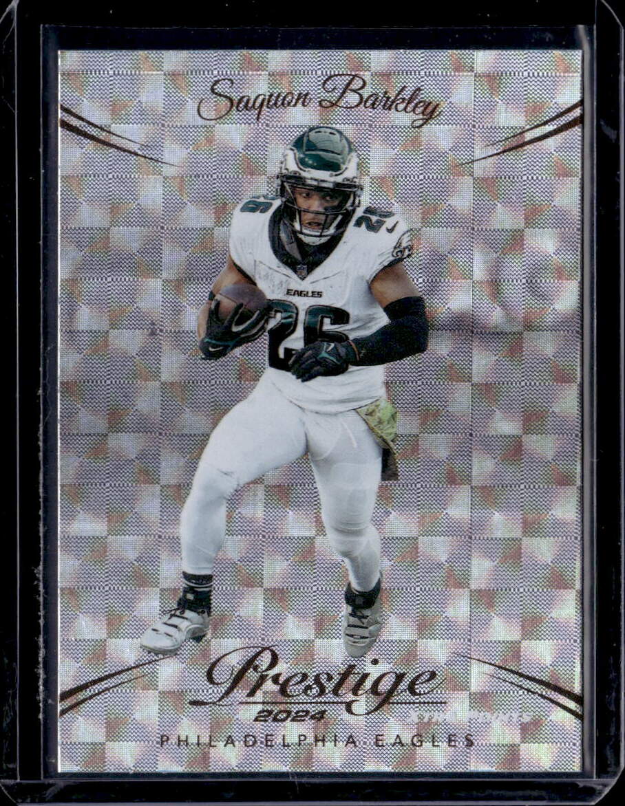 2024 Panini Prestige #239 Saquon Barkley Diamond Xtra Points