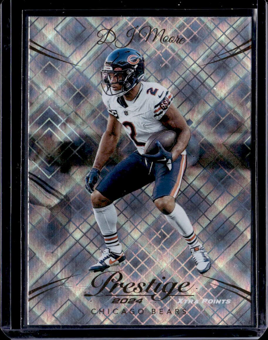 2024 Panini Prestige #51 DJ Moore Diamond Xtra Points