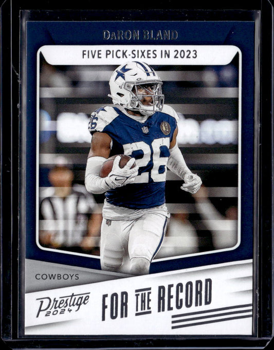 2024 Panini Prestige #FR-DB DaRon Bland For the Record