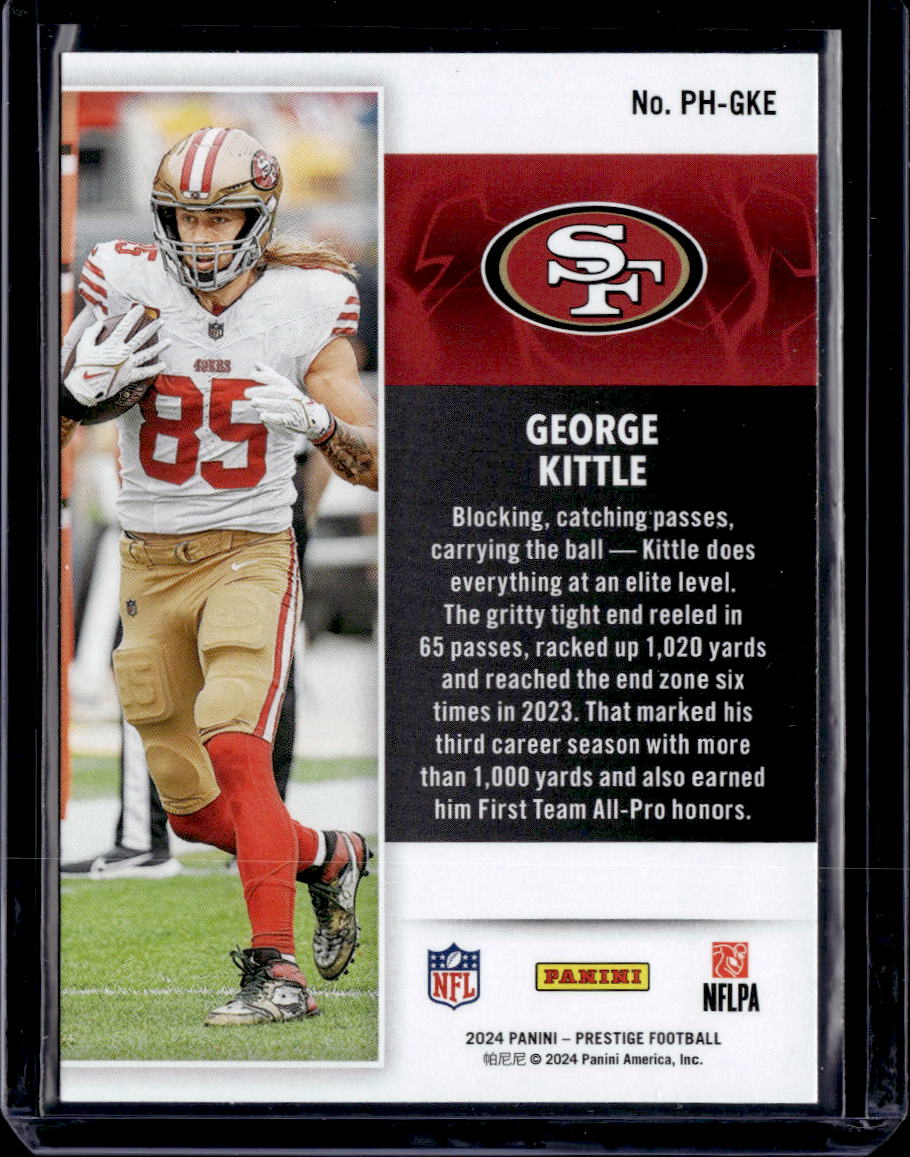 2024 Panini Prestige #PH-GKE George Kittle Power House