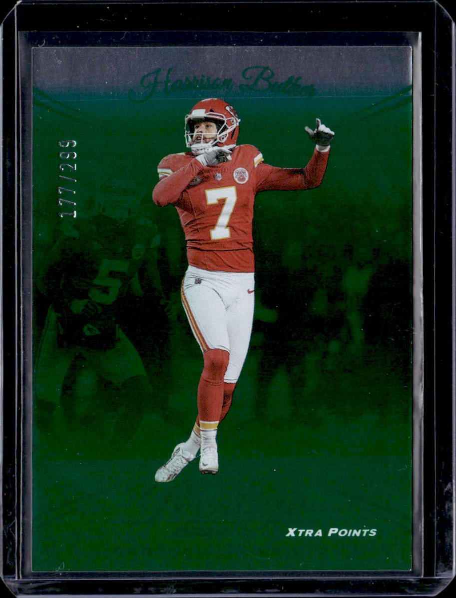 2024 Panini Prestige #151 Harrison Butker Green Xtra Points #/299