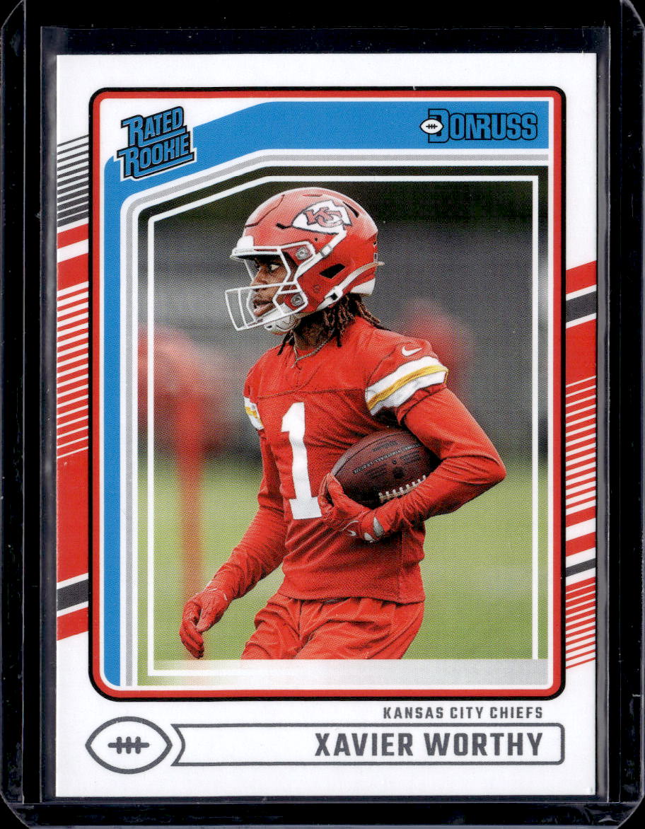 2024 Donruss #398 Xavier Worthy