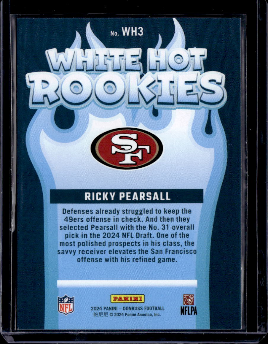 2024 Donruss #WH3 Ricky Pearsall White Hot Rookies