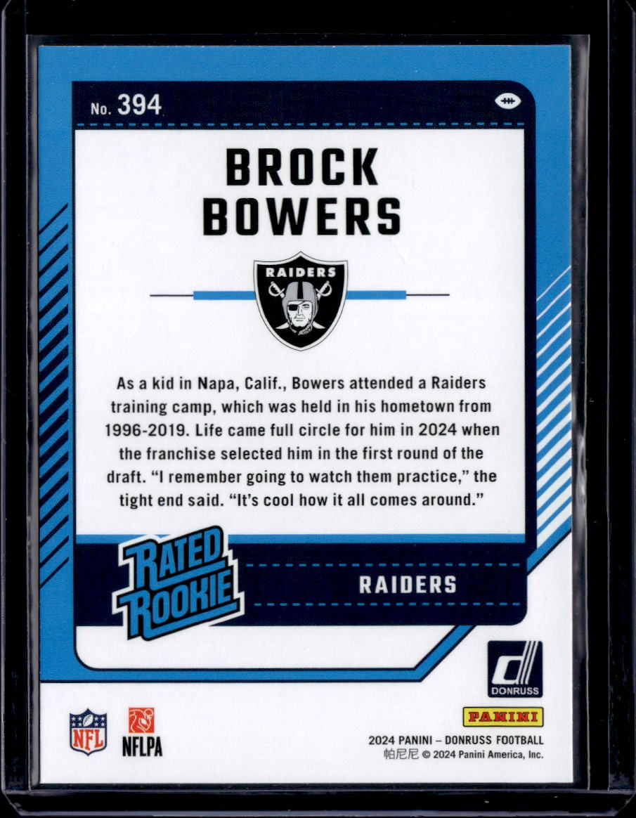 2024 Donruss #394 Brock Bowers