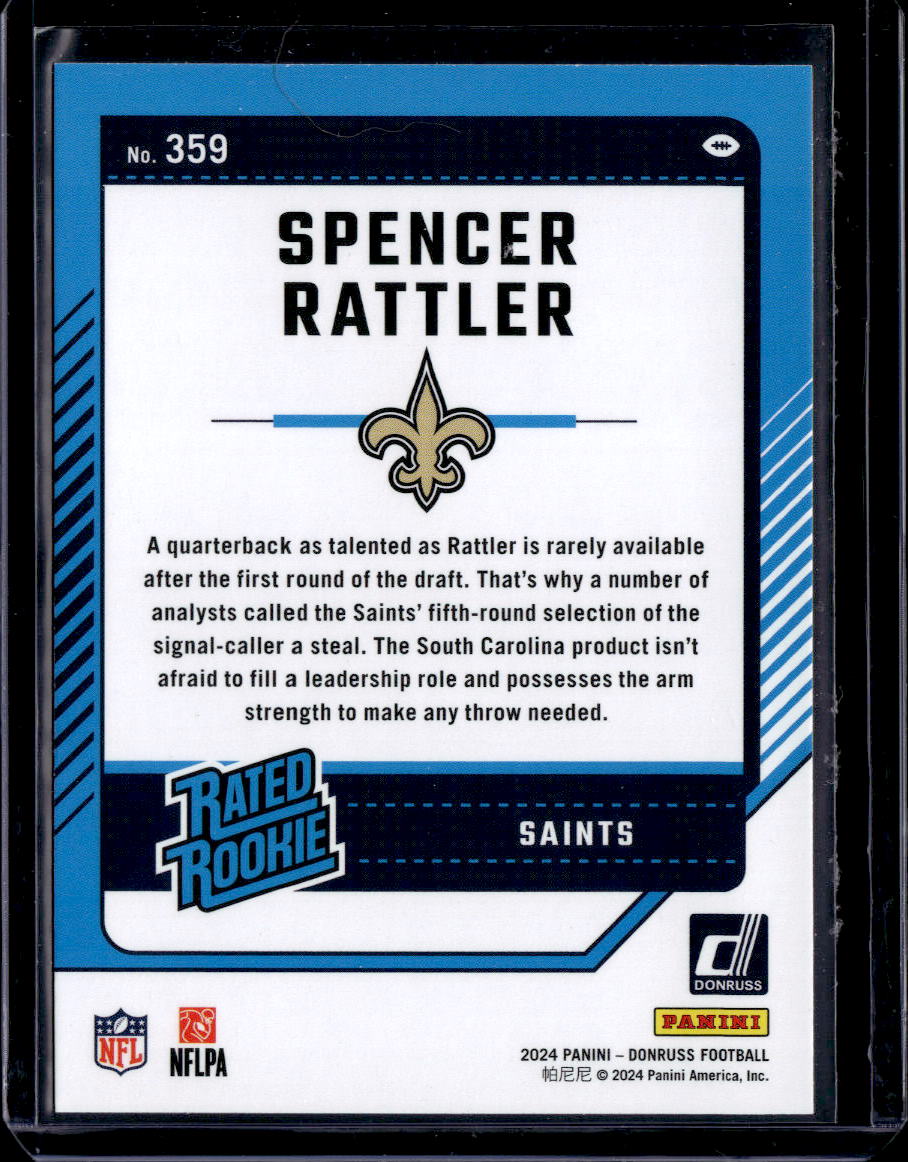 2024 Donruss #359 Spencer Rattler