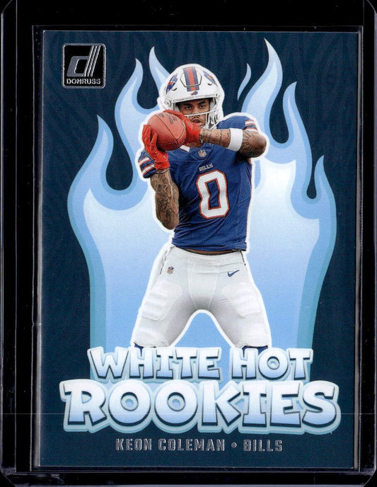 2024 Donruss #WH4 Keon Coleman White Hot Rookies