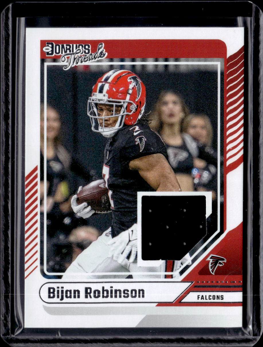 2024 Donruss #DTH-BRO Bijan Robinson Donruss Threads