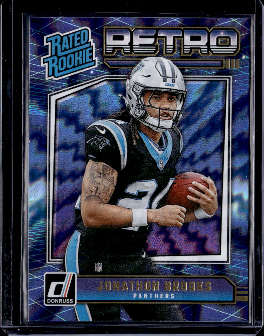 2024 Donruss #3 Jonathon Brooks Rated Rookies Retro