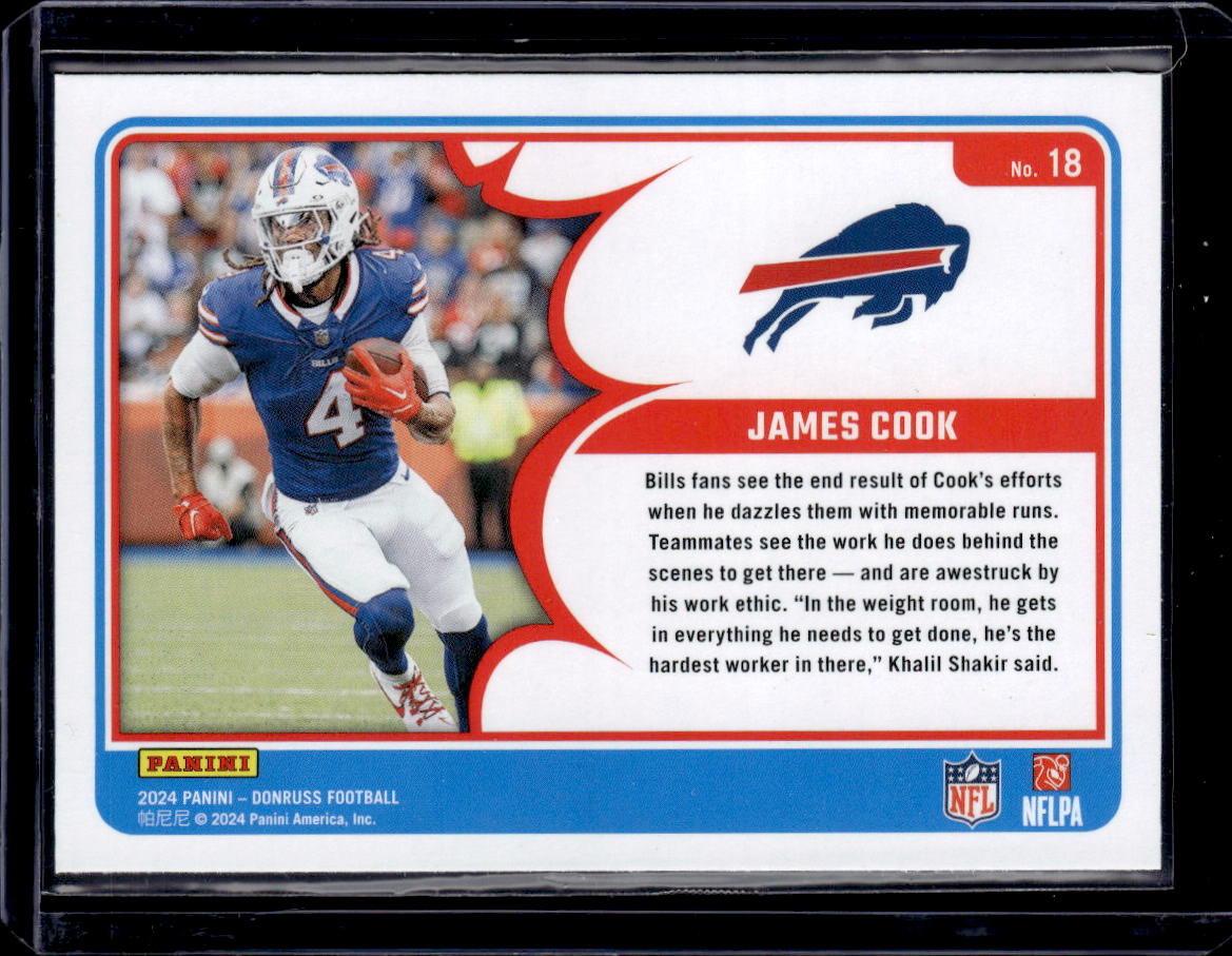 2024 Donruss #18 James Cook Action All-Pros