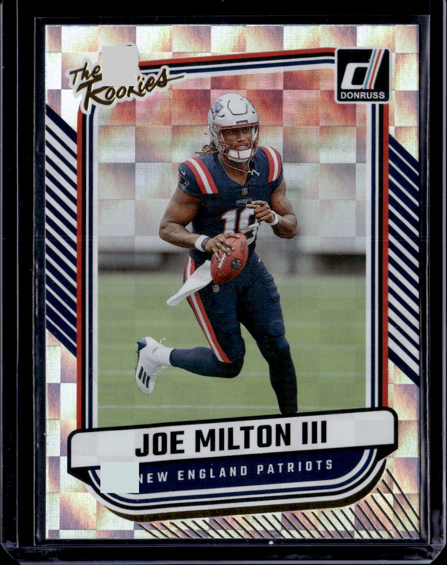 2024 Donruss #TR-10 Joe Milton III The Rookies