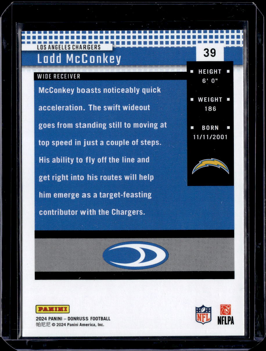 2024 Donruss #39 Ladd McConkey Retro 2004