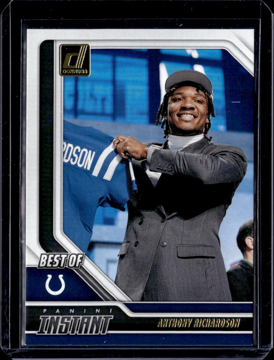 2024 Donruss #17 Anthony Richardson Best of Panini Instant