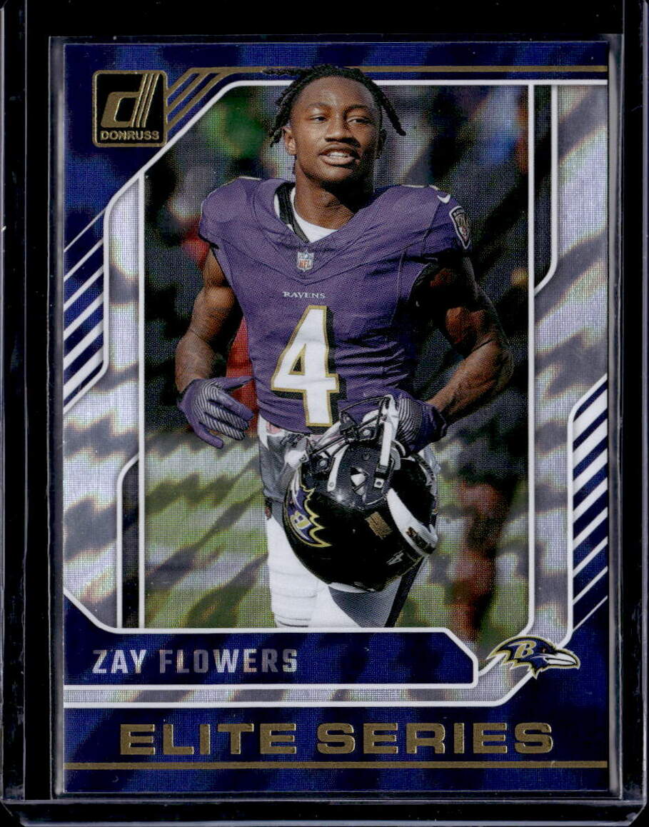 2024 Donruss #18 Zay Flowers The Elite Series