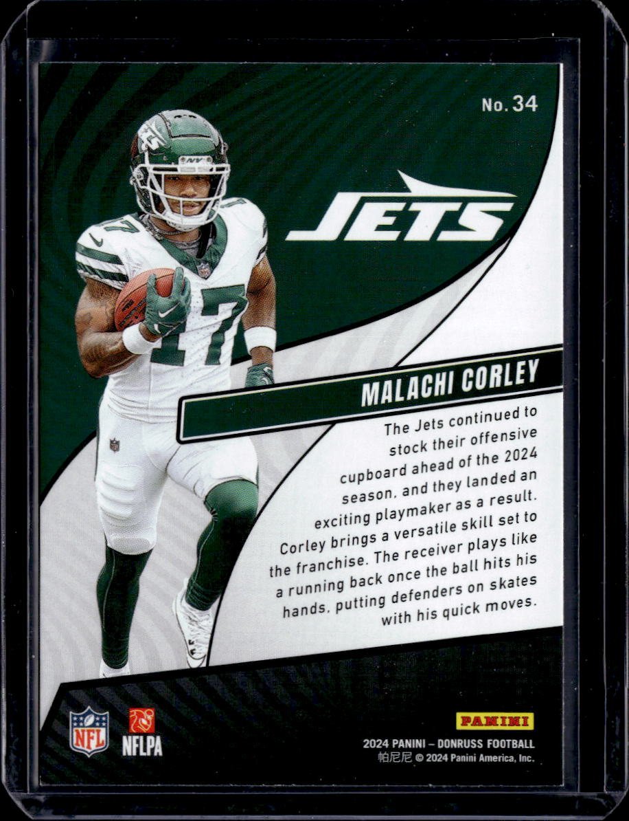 2024 Donruss #34 Malachi Corley Rookie Revolution